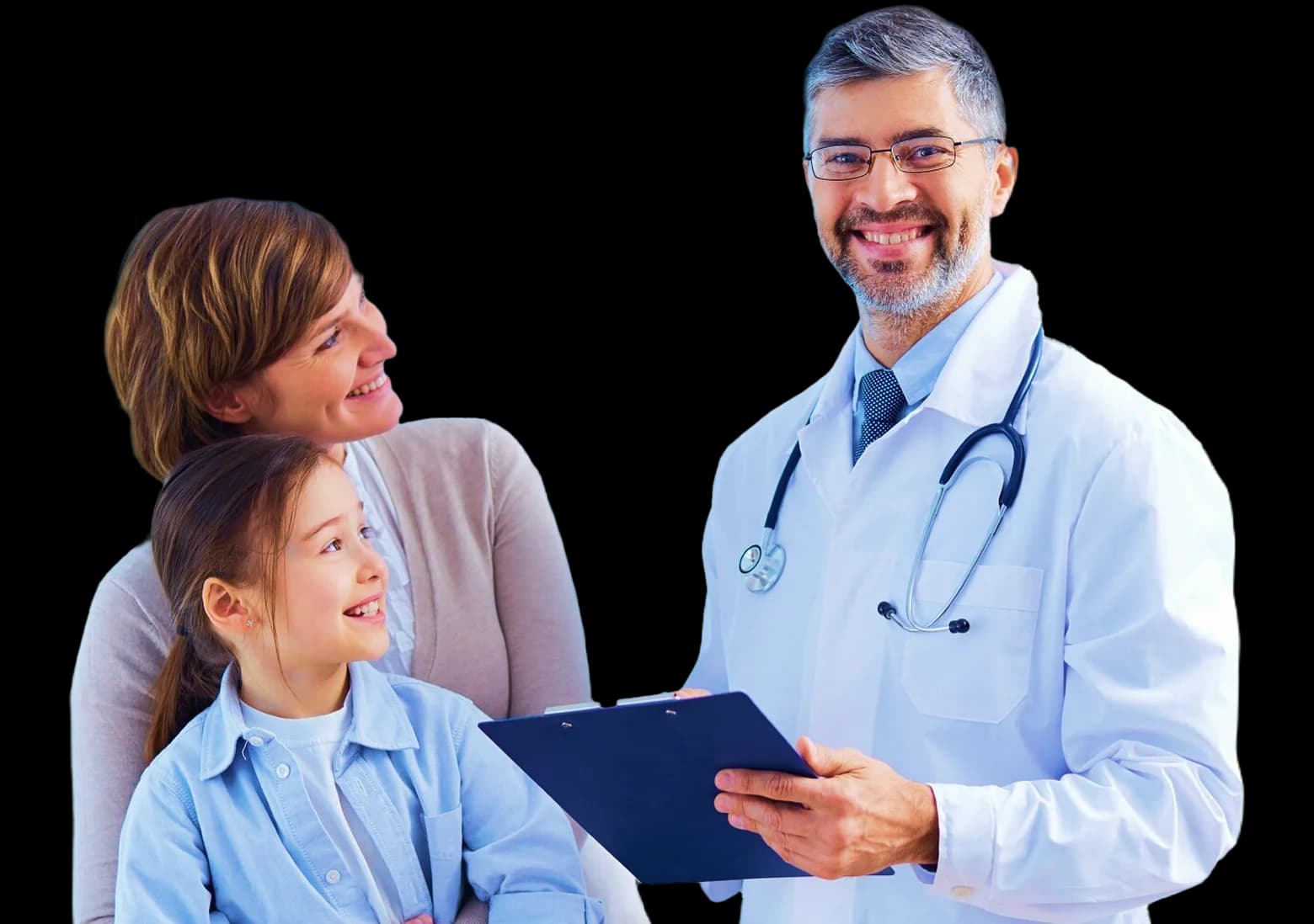 Dental practice team and operatory