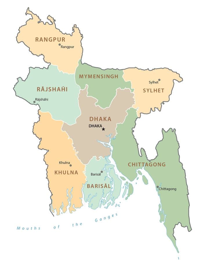 Bangladesh Map