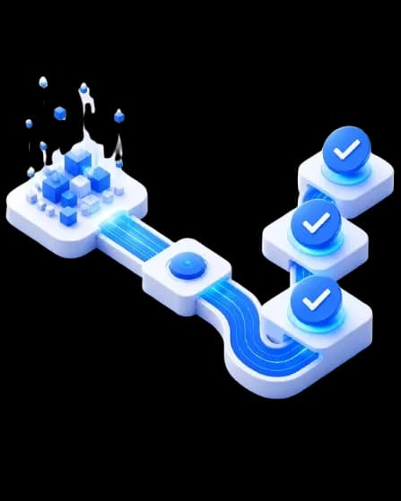 Data pipeline and ETL workflow illustration
