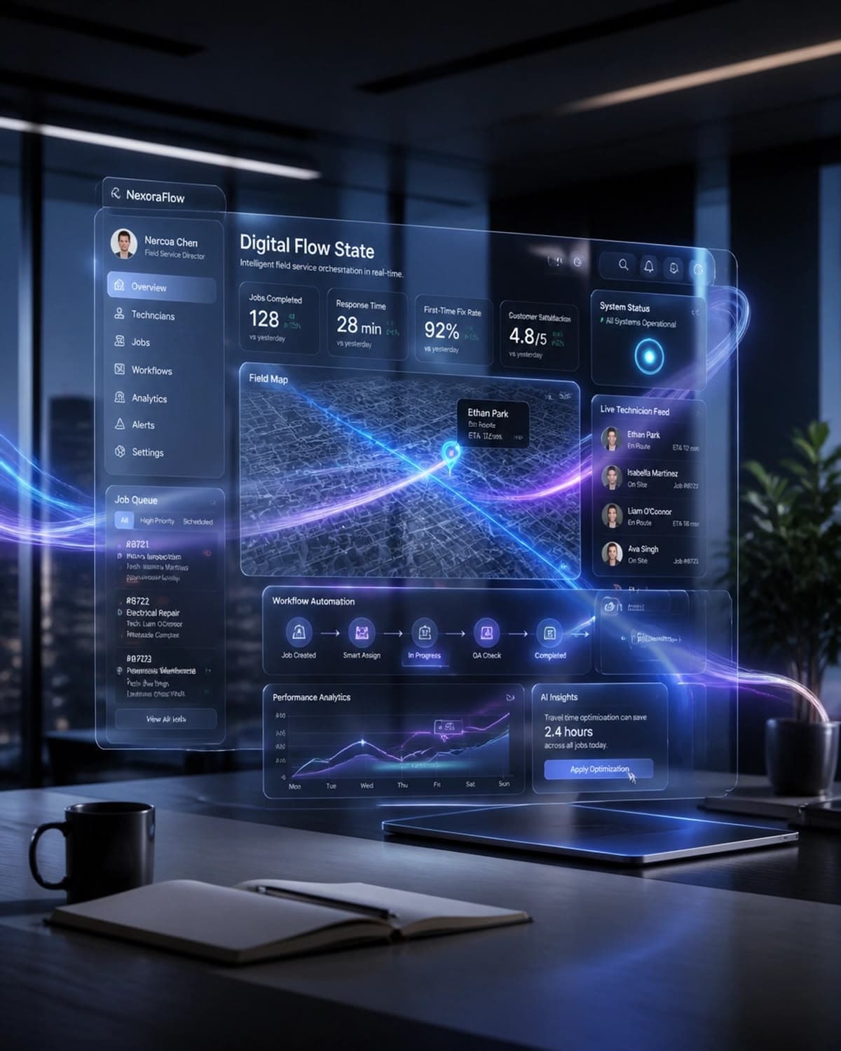 NextCTL engineers collaborating on AI-native software architecture
