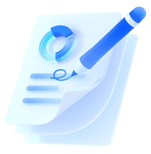 Abstract illustration of audit timeline orbit