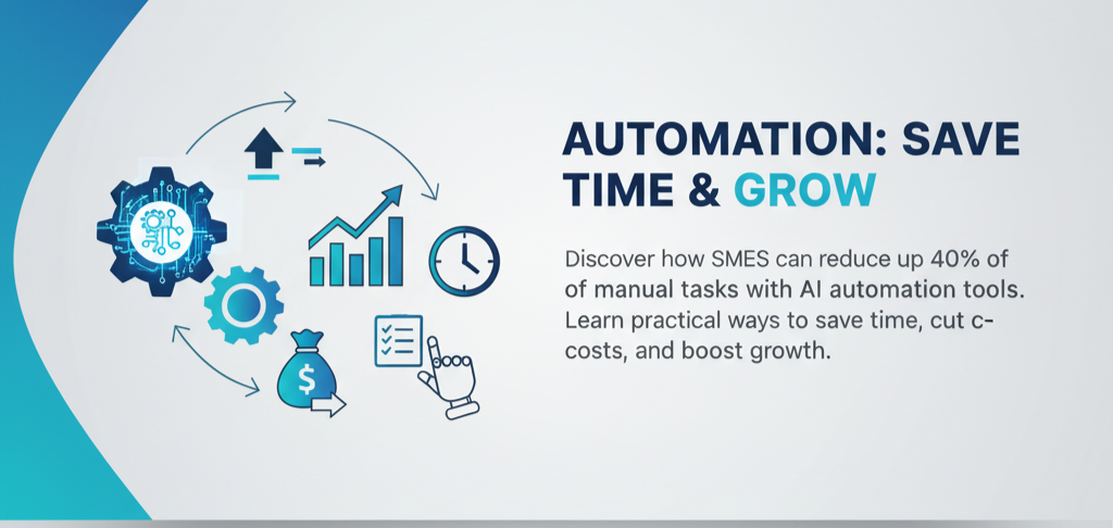 How SMEs Can Cut 40% of Manual Work with AI Automations